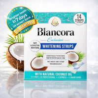 Blancora Exclusive Whitening Strips (7-Day Treatment, 2- Strips per Pack) Safe Strip Technology